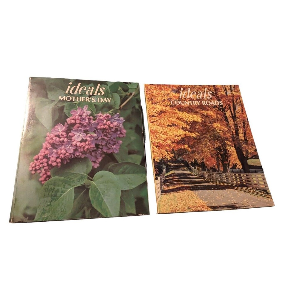 Lot of 2 ideals Magazines Mothers Day Vol #42, No.3 & No. 6 Poems & Stories VTG